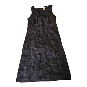 Old Navy Size 6 Black Sleeveless Zip Closure Dress